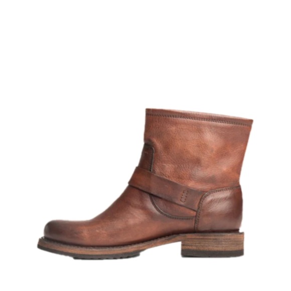 Frye Ladies Veronica Redwood Western Booties New with Box! Size 7 - Picture 10 of 12